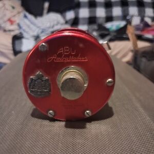 ABU Ambassadeur Red Fishing Reel
